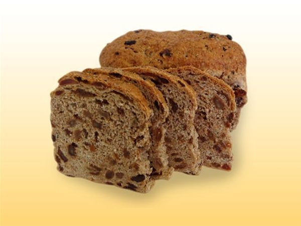 Tarwe rogge rozijnen brood