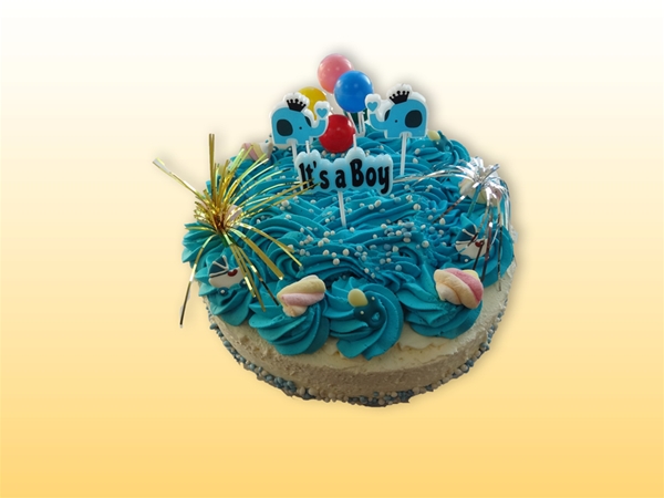 Geboortetaart jongen